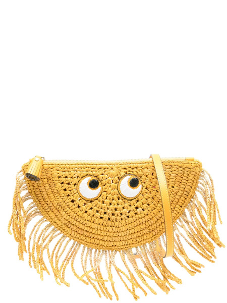  Anya Hindmarch Half Moon Clutch Bag - Yellow 