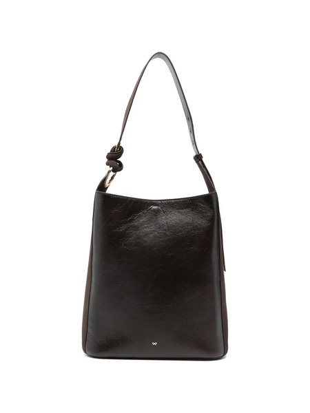  Anya Hindmarch Ringo Bow-detail Shoulder Bag - Brown 