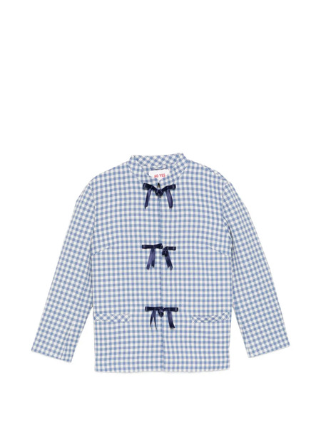  Ao Yes Bow Jacket - Blue 