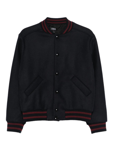  A.p.c. Alizee Buttoned Jacket - Blue 