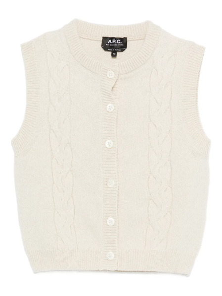  A.p.c. Alyson Vest - Neutrals 