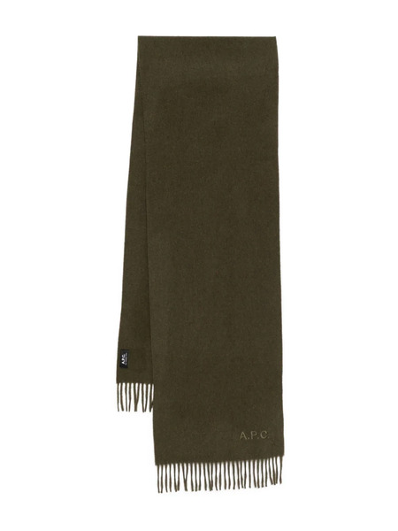  A.p.c. Ambroise Scarf - Green 