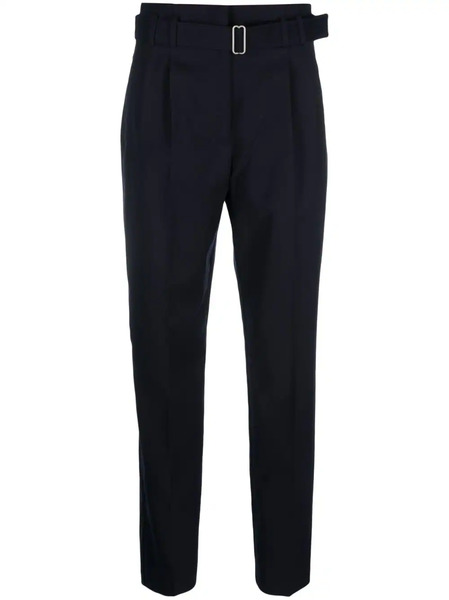  A.p.c. Anthea Belted Tailored Trousers - Blue 