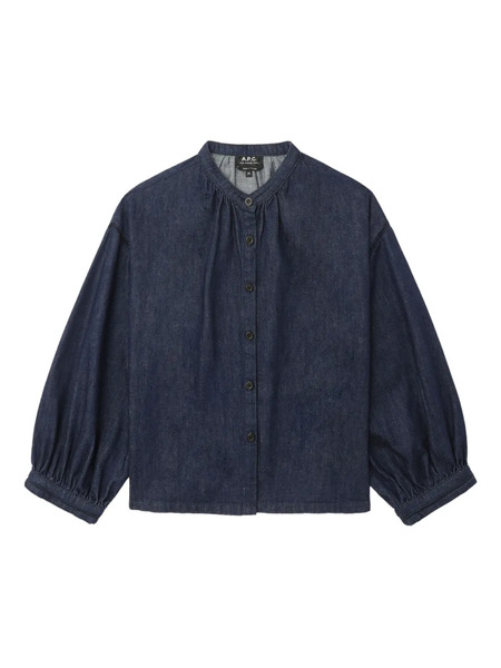  A.p.c. Buttoned Top - Blue 