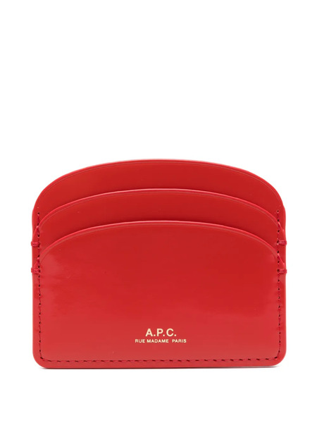  A.p.c. Cardholder Wallet - Red 