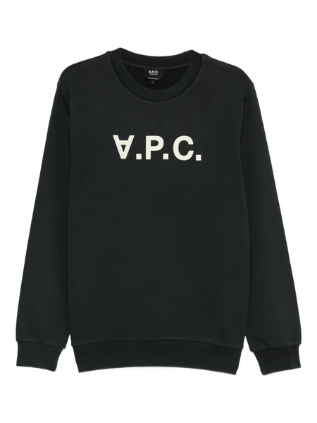  A.p.c. Crew-neck Sweatshirt - Black 