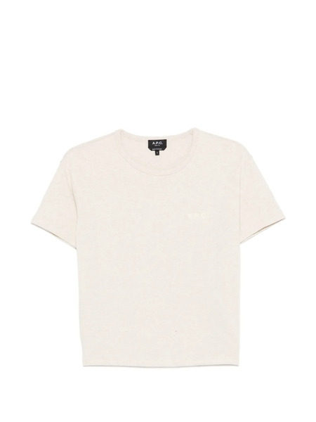  A.p.c. Crew-neck T-shirt - Neutrals 