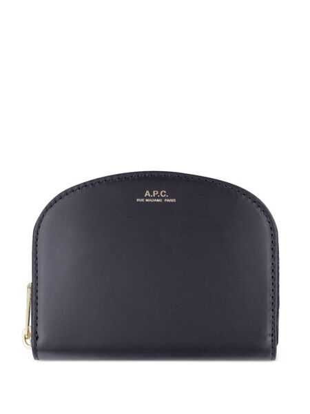 A.p.c. Demi-lune Wallet - Black 