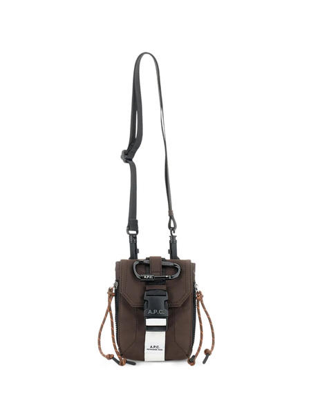 A.p.c. Flap Climbing Rope Messenger Bag - Brown 