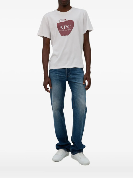  A.p.c. Graphic-print T-shirt - White 