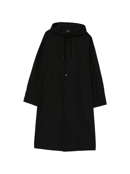  A.p.c. Kim Parka Coat - Black 