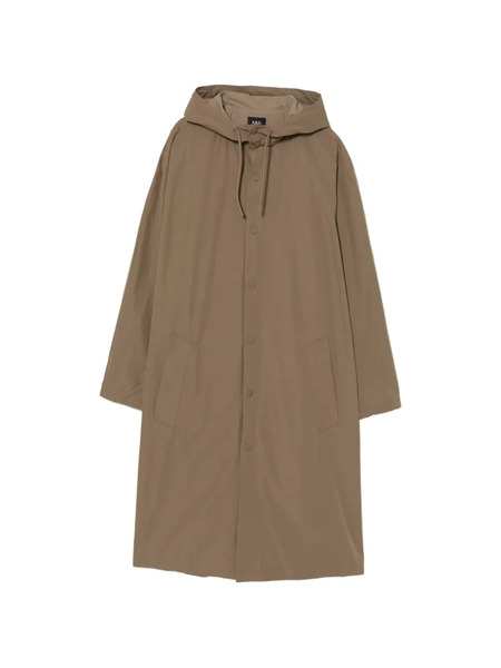  A.p.c. Kim Parka Coat - Neutrals 