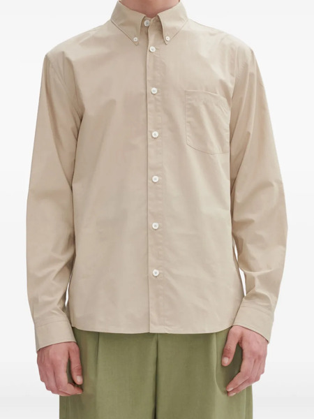 A.p.c. Linen Shirt - Neutrals 