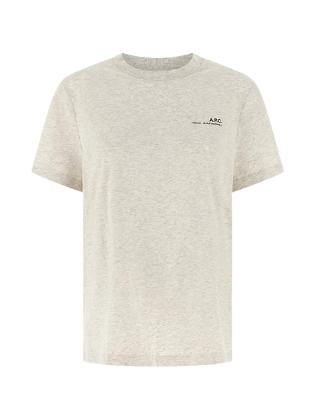  A.p.c. Logo-print T-shirt - Neutrals 