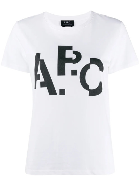  A.p.c. Logo Print T-shirt - White 