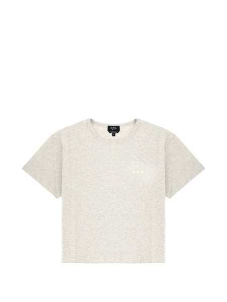  A.p.c. Logo T-shirt - Grey 