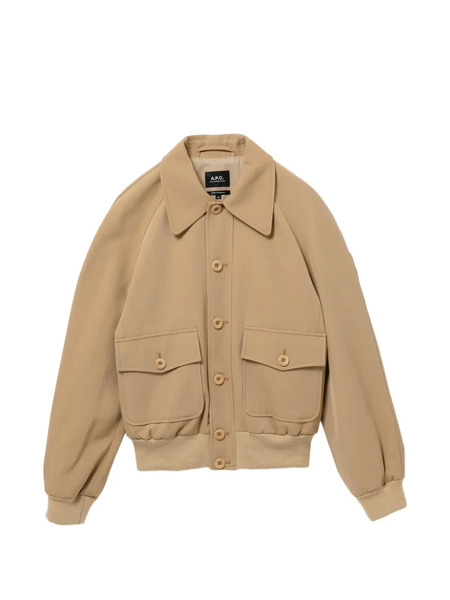  A.p.c. Manches Jacket - Neutrals 