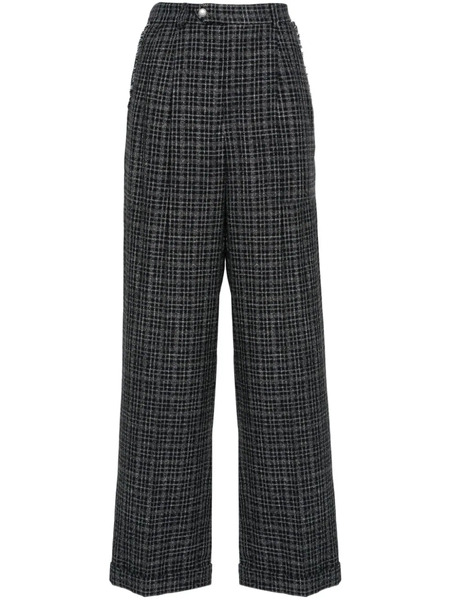  A.p.c. Melissa Plaid Trousers - Blue 