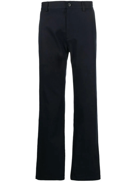  A.p.c. Mid-rise Straight-leg Trousers - Blue 