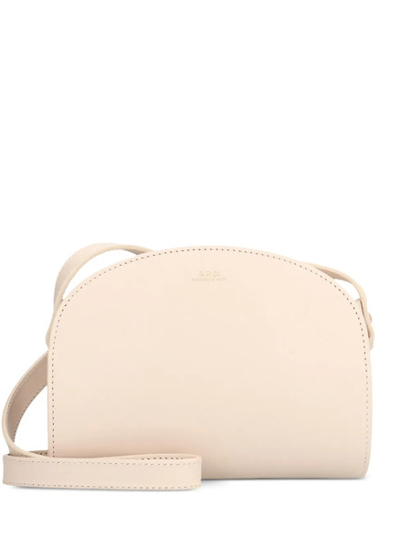  A.p.c. Mini Demi-lune Cross Body Bag - Neutrals 