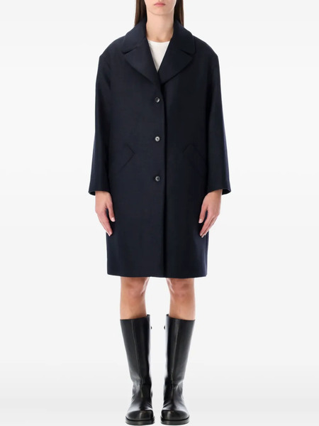  A.p.c. Ninon Buttoned Coat - Blue 
