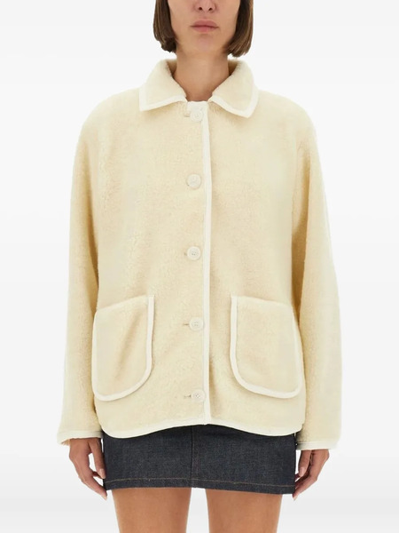  A.p.c. Pocket Button Jacket - Neutrals 