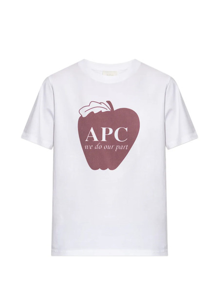  A.p.c. Pomme Crew-neck T-shirt - White 