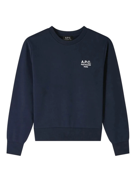 A.p.c. Rue Madame Boxy Sweatshirt - Blue 