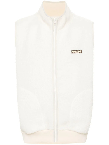  A.p.c. Sequoia Gilet - White 