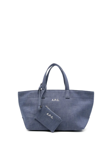 A.p.c. Small Drummer Tote Bag - Blue 