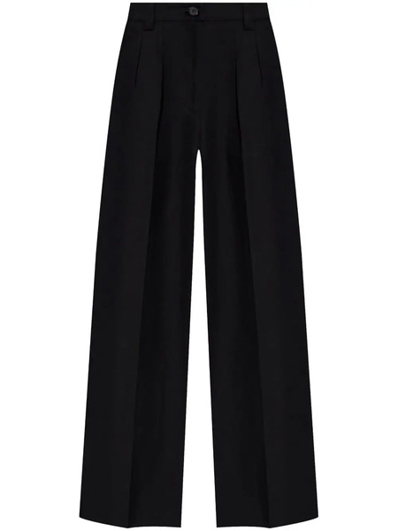  A.p.c. Straight Cotton Trousers - Black 