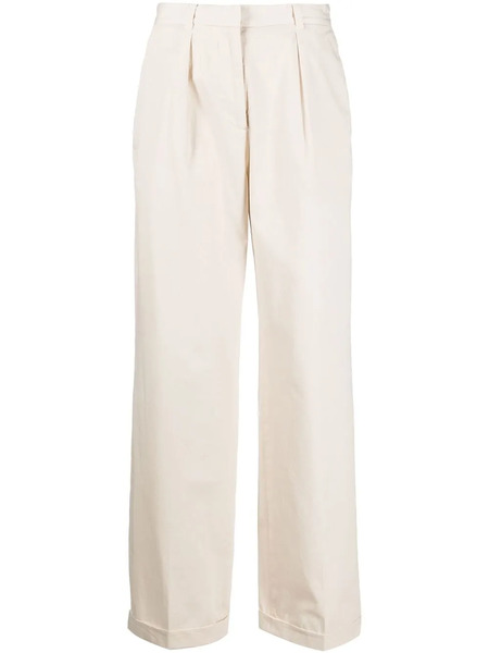  A.p.c. Straight-leg Tailored Trousers - Neutrals 