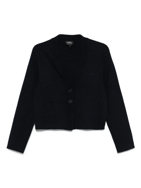  A.p.c. V-neck Cardigan - Blue 