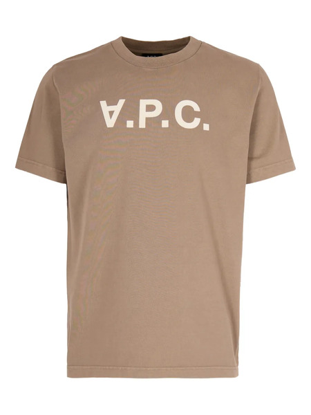  A.p.c. Vpc Cotton T-shirt - Neutrals 