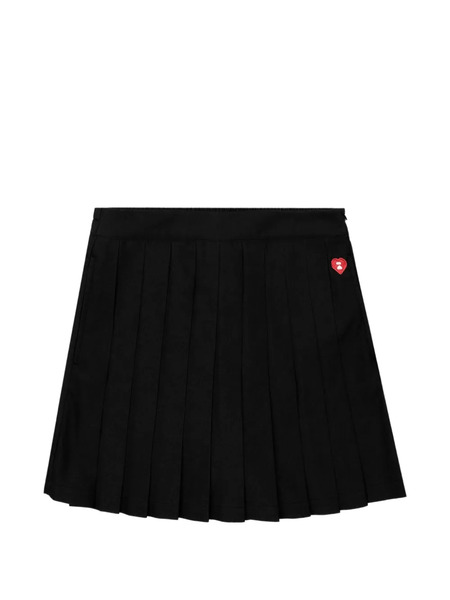  Apee™ By *a Bathing Ape® Pleated Heart Shorts - Black 