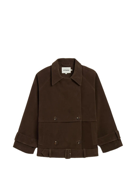  Apparis Gaia Belted Jacket - Brown 
