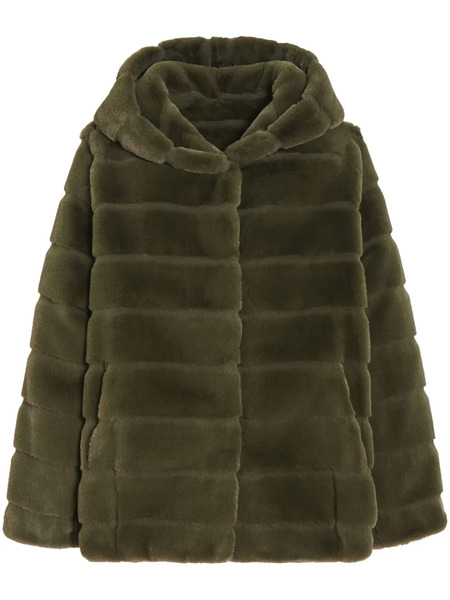  Apparis Goldy Hooded Coat - Green 