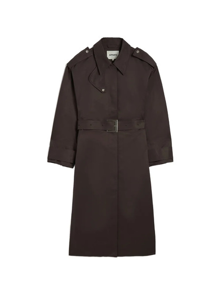  Apparis Joan Belted Trench Coat - Black 