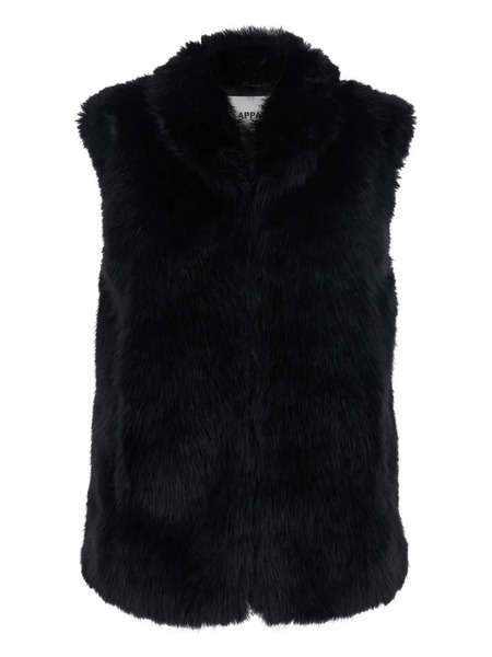  Apparis Laila Faux-fur Vest - Black 