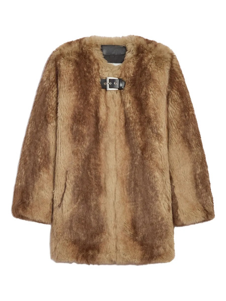  Apparis Petra Single-breasted Coat - Brown 