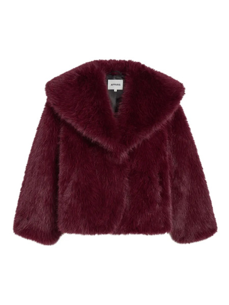  Apparis Yara Single-breasted Coat - Red 