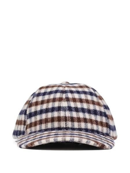  Aquascutum Checked Cap - Neutrals 