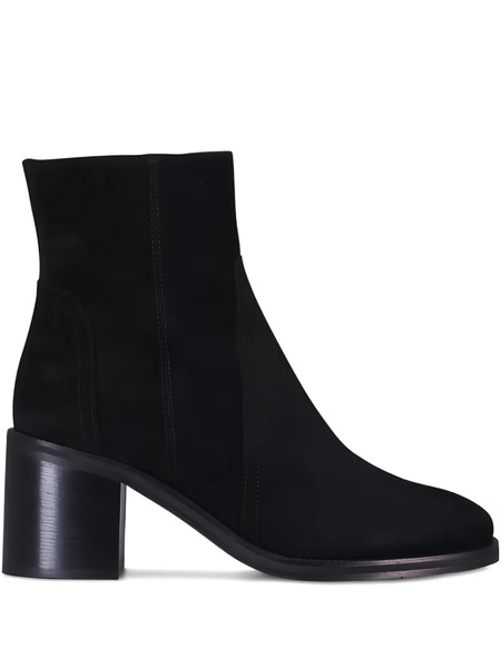  Aquatalia Block-heel Ankle Boots - Black 
