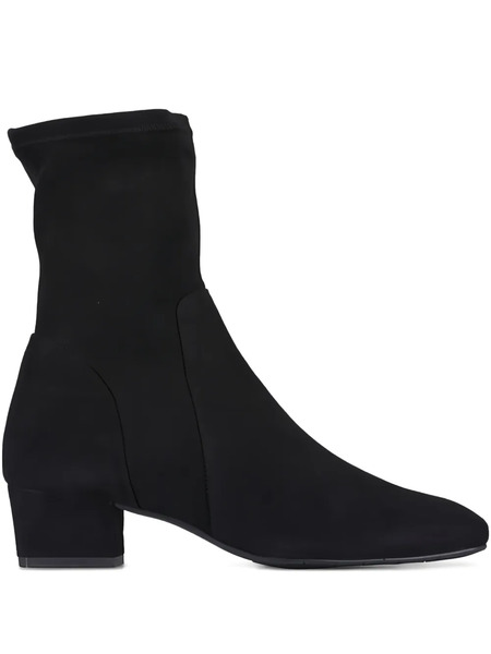  Aquatalia Square Toe Boots - Black 