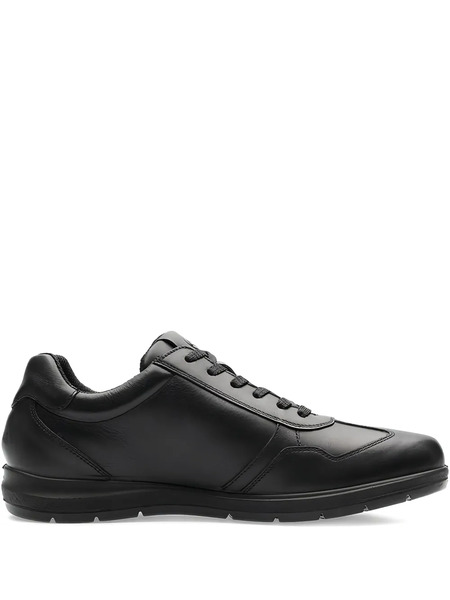  Ara Leather Lace-up Sneakers - Black 