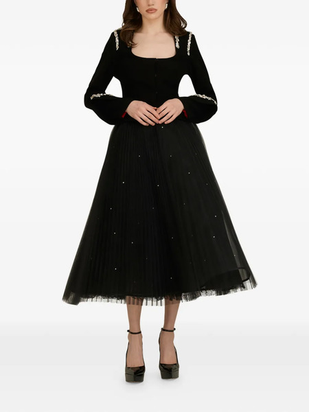  Araftu Embellished Suit - Black 