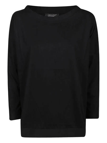  Aragona Boat-neck Sweater - Black 