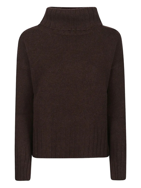  Aragona Turtleneck Cashmere Sweater - Brown 