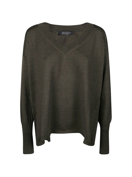  Aragona V-neck Sweater - Green 