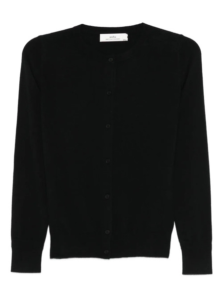  Arch4 Front-button Cardigan - Black 